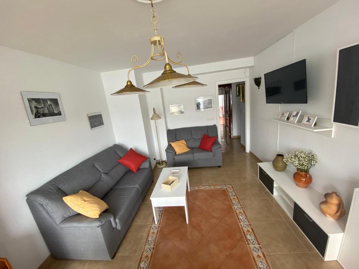 Apartamento céntrico con vistas y cerca de playa Pontedeume Esterno foto
